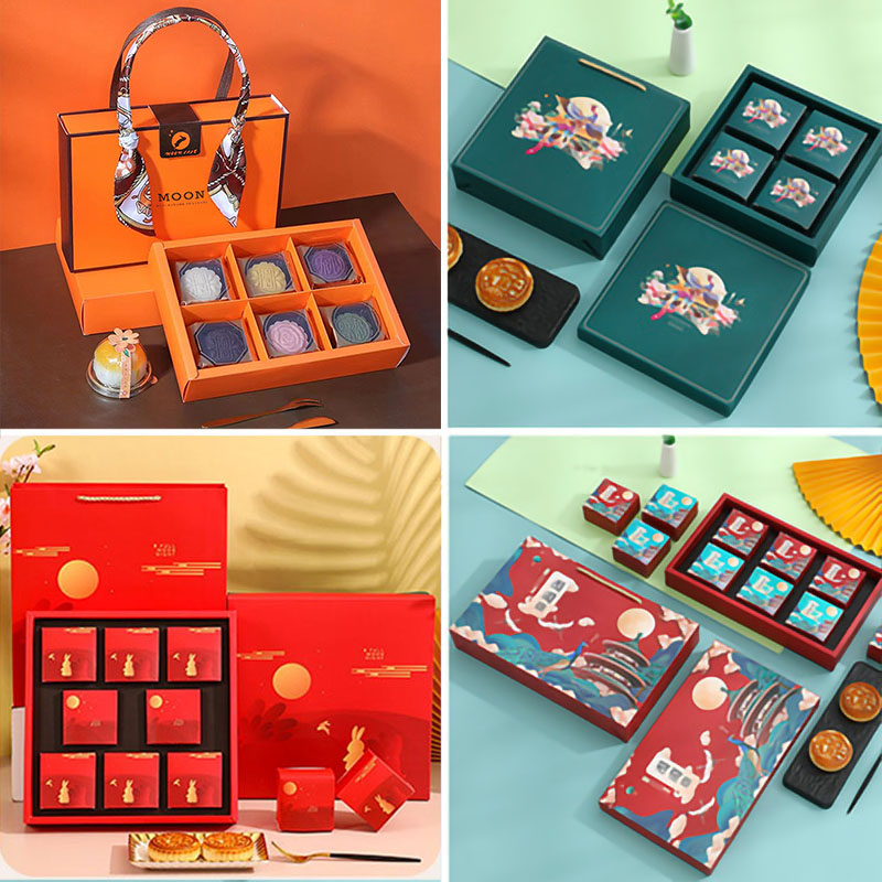 8粒蛋黄酥手提月饼礼盒