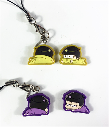 阿松橡胶挂件日单散货小松轻松空松十四松一松椴松嫌味豆豆子