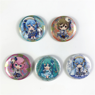 初音未来徽章巡音双子正版 miku吧唧 日单散货VOCALOID连玲luka