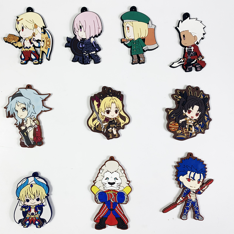 fate系列橡胶挂件日本