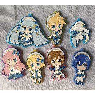 V家初音未来 luka镜音双子巡音初雪橡胶挂件 散货正版 日单 KAITO