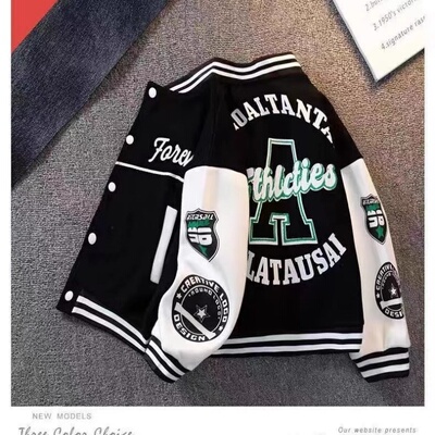 儿童春秋款棒球服夹克