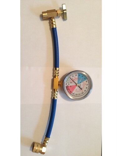 R134A recharge hose DIY汽车空调雪种制冷剂检测补充管  BA801G