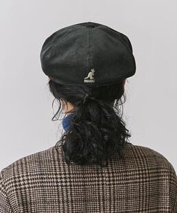 Kangol Spitfire Cap袋鼠新款 灯芯绒贝雷帽正反戴男女报童帽 Cord