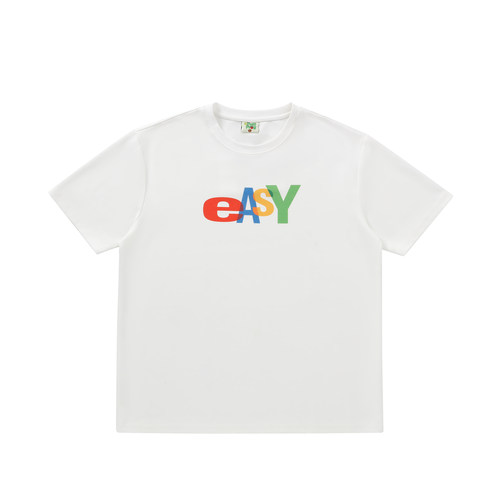 Pervert Easy Tee 趣味撞色图案T恤短袖