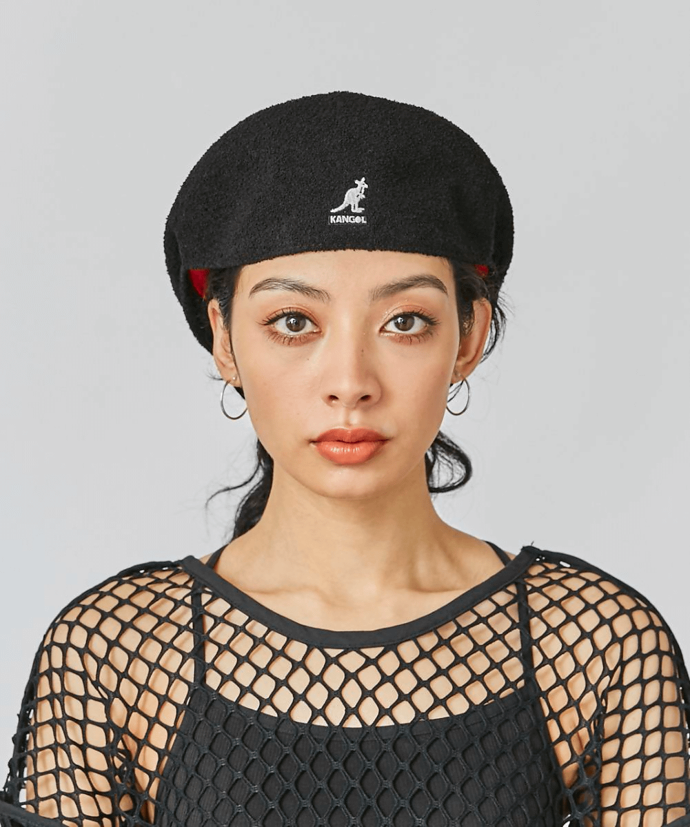 Kangol Bermuda 504 Cap袋鼠春夏毛巾料贝雷帽男女情侣