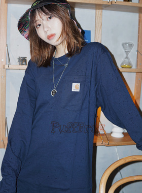 Carhartt Pocket TShirt卡哈特主线K126 口袋工装长袖T恤 宽松TEE