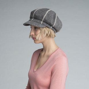 Bind That Spitfire袋鼠锁链羊毛报童帽八角帽贝雷帽 Ties Kangol