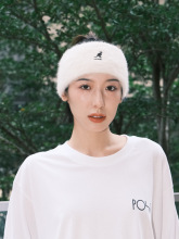 Kangol Furgora Headband 袋鼠兔毛茸茸发带毛巾料男女束发头带