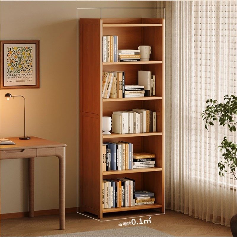 实木书柜落地靠墙书架绘本置物架儿童学生家用柜子简易收纳储物柜,住宅家具,书架,淘宝优惠券,粉丝福利购,淘宝优惠卷