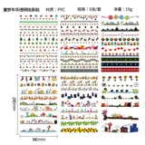 Ноутбук, мультяшная детская наклейка для школьников, наклейки