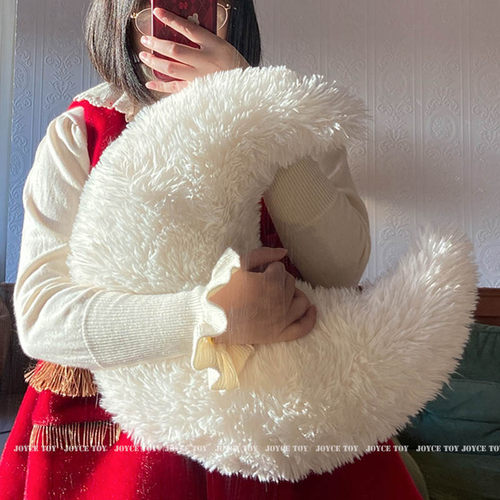 ins风月亮抱枕沙发客厅装饰枕头星星靠枕飘窗榻榻米靠垫少女心女