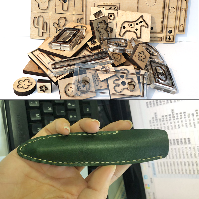 手工皮具  手工DIY 激光定做刀模  DIY手工 单只款笔套