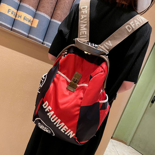轻便妈妈双肩包女2025新时尚 日本代购 高级感女士背包牛津布旅行包