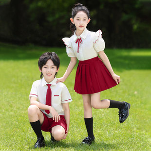 六一儿童演出服夏季幼儿园毕业照班服小学生朗诵合唱比赛表演服装