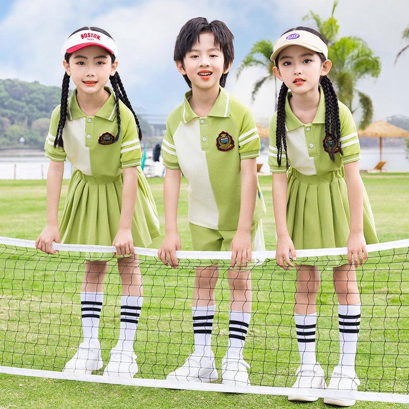 儿童表演服小学生幼儿园园服六一演出班服男女童啦啦队大合唱舞蹈