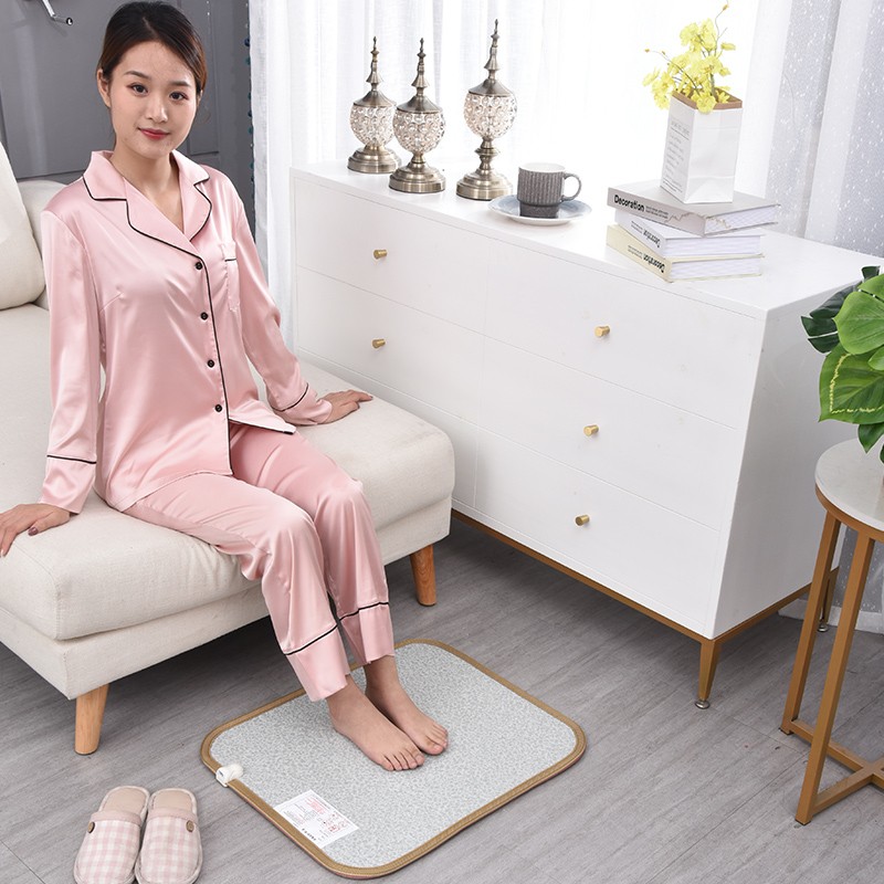 碳晶地暖垫办公室暖脚垫暖脚宝暖脚神器发热地毯加热宠物垫电热毯