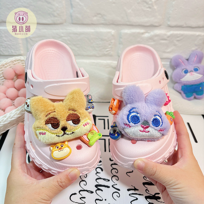 女童公主凉拖鞋家用防滑室内外穿儿童洞洞鞋2026新款夏季凉鞋夏款