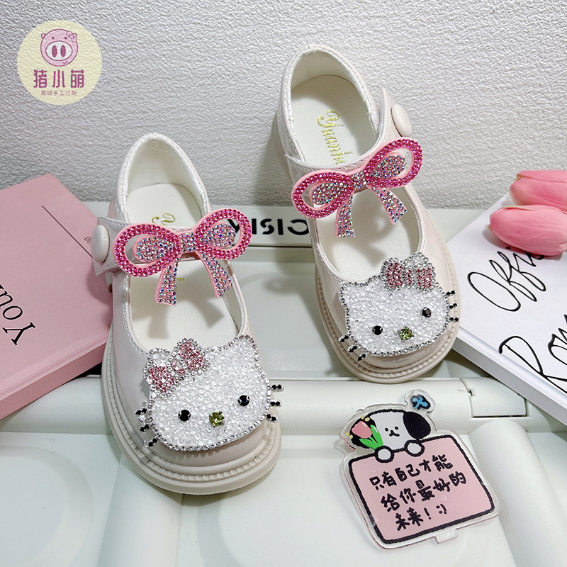 女童皮鞋2026新款春秋款春款春秋软底鞋子小女孩洋气公主鞋英伦风