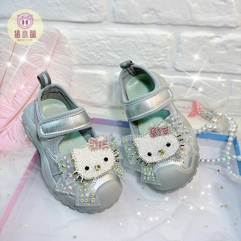 女童小童运动休闲凉鞋女款女孩夏款2026新款夏季夏天大童鞋子轻便