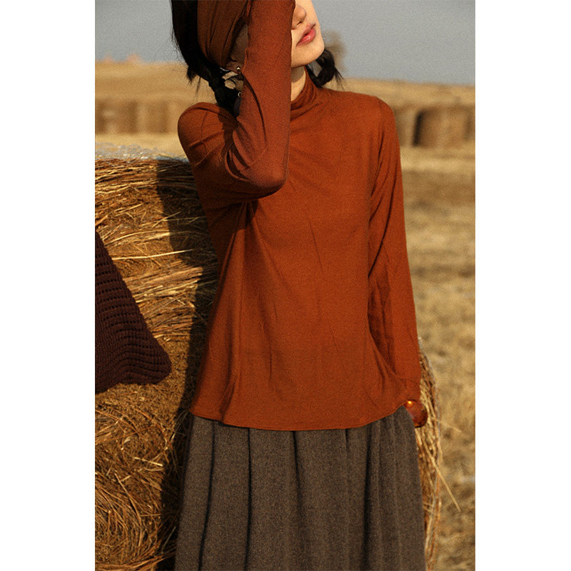 【云端】云栖橪80支精纺纯羊绒半高领痕迹提花打底衫轻薄舒适百搭,女装/女士精品,羊绒衫,淘宝优惠券,粉丝福利购,淘宝优惠卷