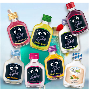 德国碧茵胆小鬼kleinerFeigling女士甜酒力娇酒8种口味酒版组合装