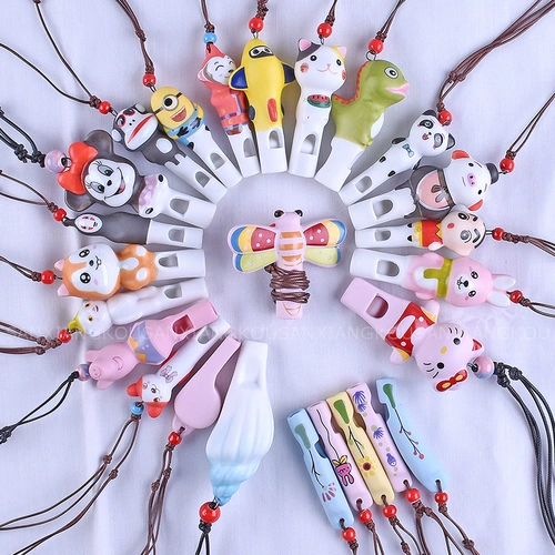 Мультяшный свисток, детская подвеска, ожерелье, сувенир, подарок на день рождения