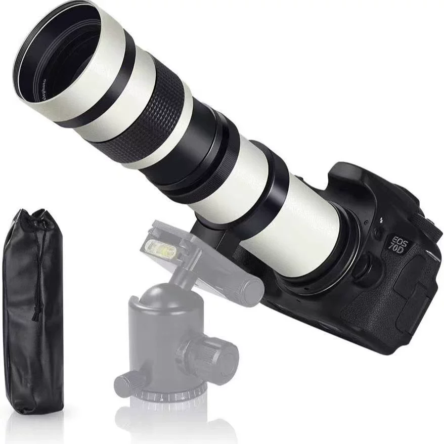 420-800mmf8.3 ручной зум Large zoom micro-single длиннофокусный объектив подходит для Canon Sony