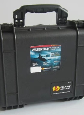 派利肯1450安全箱器材箱手提箱IP67防水塘鹅 pelican防护工具箱