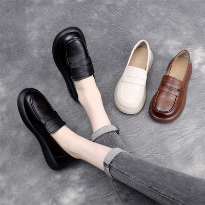 休闲软底软面单鞋大码41