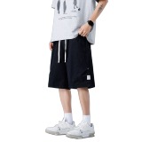 黑色工装休闲短裤男夏季宽松直筒运动五分裤子潮A155-WD214-TP45，男装牛仔裤，电商A155-1