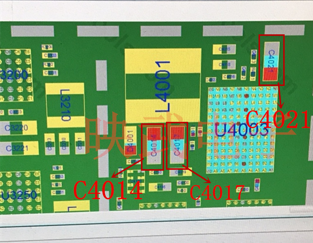 iPad6 Air2触摸供电电容ic C4017 C4014 C4021 电容ic 25V电容ic