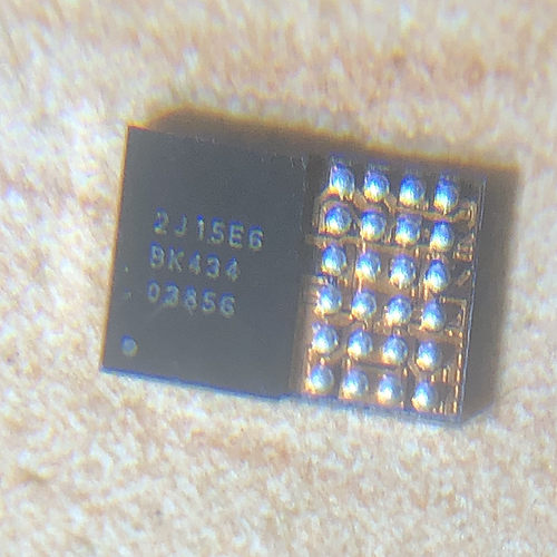 适用红米NOTE12充电 3849TQ显示IC 2195 EQT16M 2J开头射频供电IC