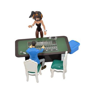 1/12 5寸 寸 人偶  场景 配件 赌桌筹码扑克模型 适合 figma  BJD