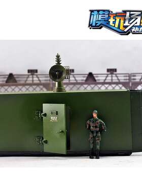 3.75寸 gijoe 酸雨战争  绿谷 集装箱 货柜 场景 散 配件  可开门