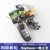 一键启动钥匙壳奥迪款 智能套包 专用DS丰田长安MG日产标致大众改装