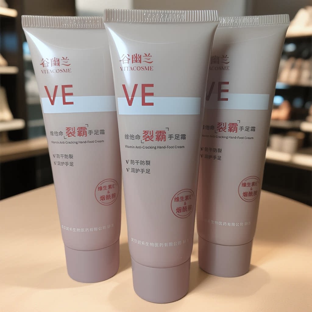 谷幽兰维他命裂霸手足霜80g维护手霜