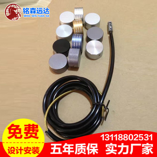 玻璃隔断墙配件、百叶旋钮、手动旋钮、高隔断五金配件厂家直销