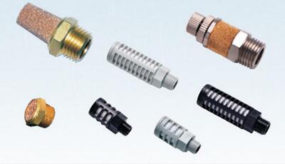 塑料黄铜消声器BSL PSL PAL-01 02 03 04 06ABP堵头亚德客