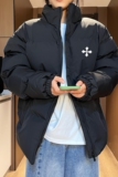 2023秋冬棉衣男宽松大码港风休闲潮流棉服外套简约A110-MM06-TP48，男装棉衣，电商A155