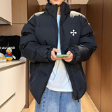 2024秋冬棉衣男宽松大码港风休闲潮流棉服外套简约A155-MM06-TP48，男装棉衣，电商A155