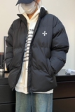 2024秋冬棉衣男宽松大码港风休闲潮流棉服外套简约A155-MM06-TP48，男装棉衣，电商A155
