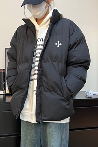 2024秋冬棉衣男宽松大码港风休闲潮流棉服外套简约A155-MM06-TP48图片