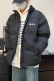 2024秋冬棉服男宽松大码休闲潮流情侣棉衣外套简约A155-MM10-TP48，男装棉衣，电商A155