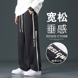 2024年秋季新款休闲长裤男情侣款裤子灯芯绒长裤A155-JHK01-TP34，男装休闲裤，电商A155