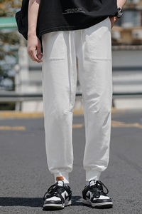 2024夏季新款男士长裤高街潮男透气轻便运动裤子A155-K23060-TP40图片