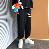 2024秋季休闲裤男士长裤宽松大码运动裤系绳卫裤潮A155-A703-P40，男装休闲裤，电商A155