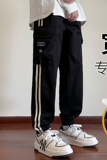 男士工装裤子潮青少年运动休闲裤宽松大码束脚裤A155-DDK19-TP47，男装休闲裤，电商A155