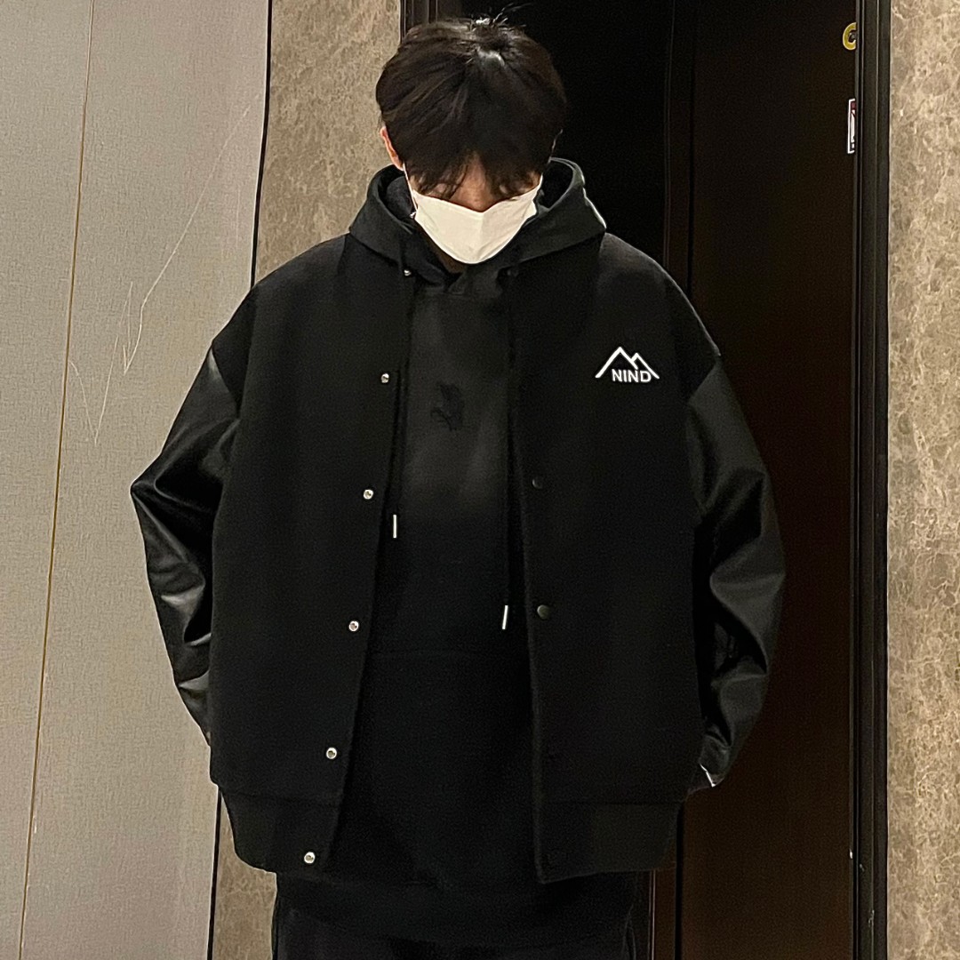 2024春季夹克男外套港风大码潮流休闲棒球服简约 A155-JK01-TP60图片