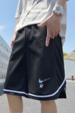 2024夏季冰丝短裤男士五分裤宽松大码港风休闲速干A155-K2280-P25，男装休闲裤，电商A155